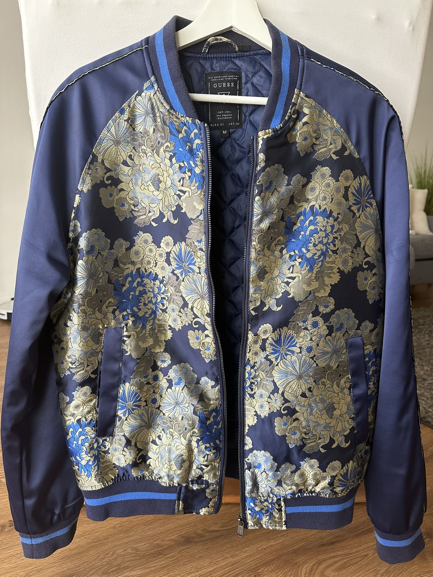 Floral Bomber Jacket (Guess brand)