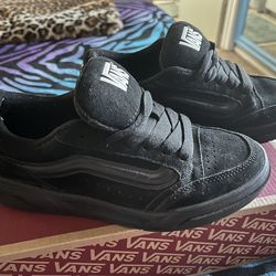 Black Vans Size 7 1/2 Women’s