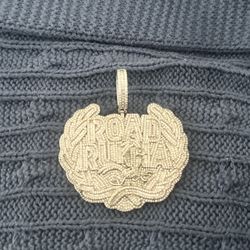 “Road Runna” Fully Iced Pendant