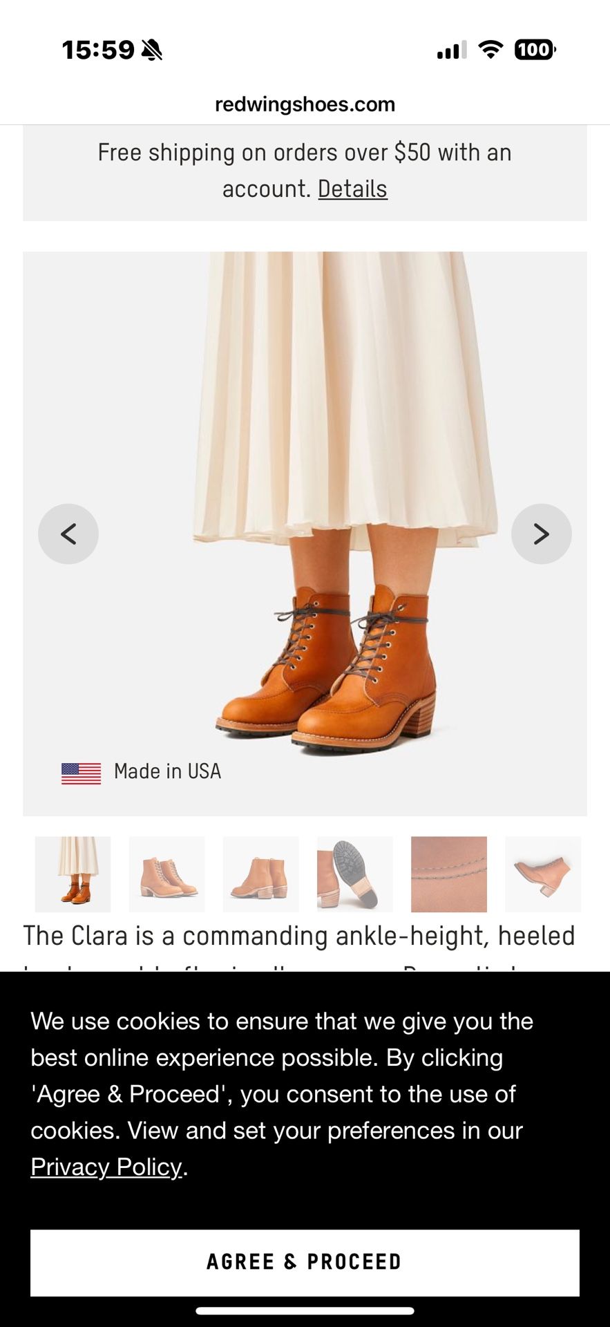 Brand New Red Wing Women Boots