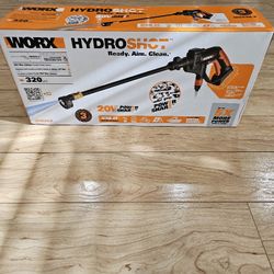 Worx Hydroshot 20V Max Lithium Portable Power Cleaner, model WG625.9