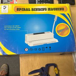 Spiral Binding Machine 