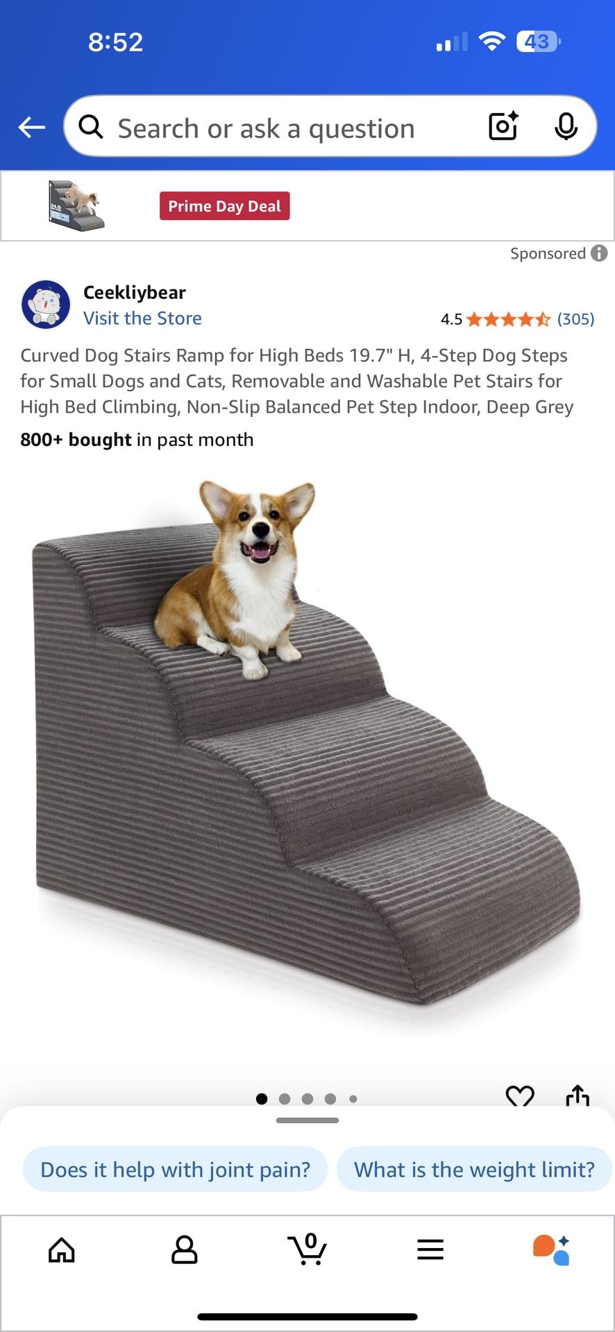 Dog stairs