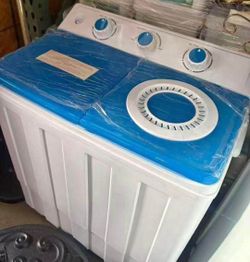 1.5 cu. ft Top Load Washer in Blue with Separate Wash and Spin Time Settings