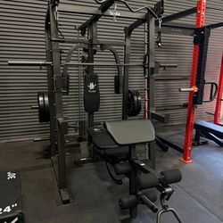 Brand NEW FREE DELIVERY SMITH MACHINE WITH BENCH