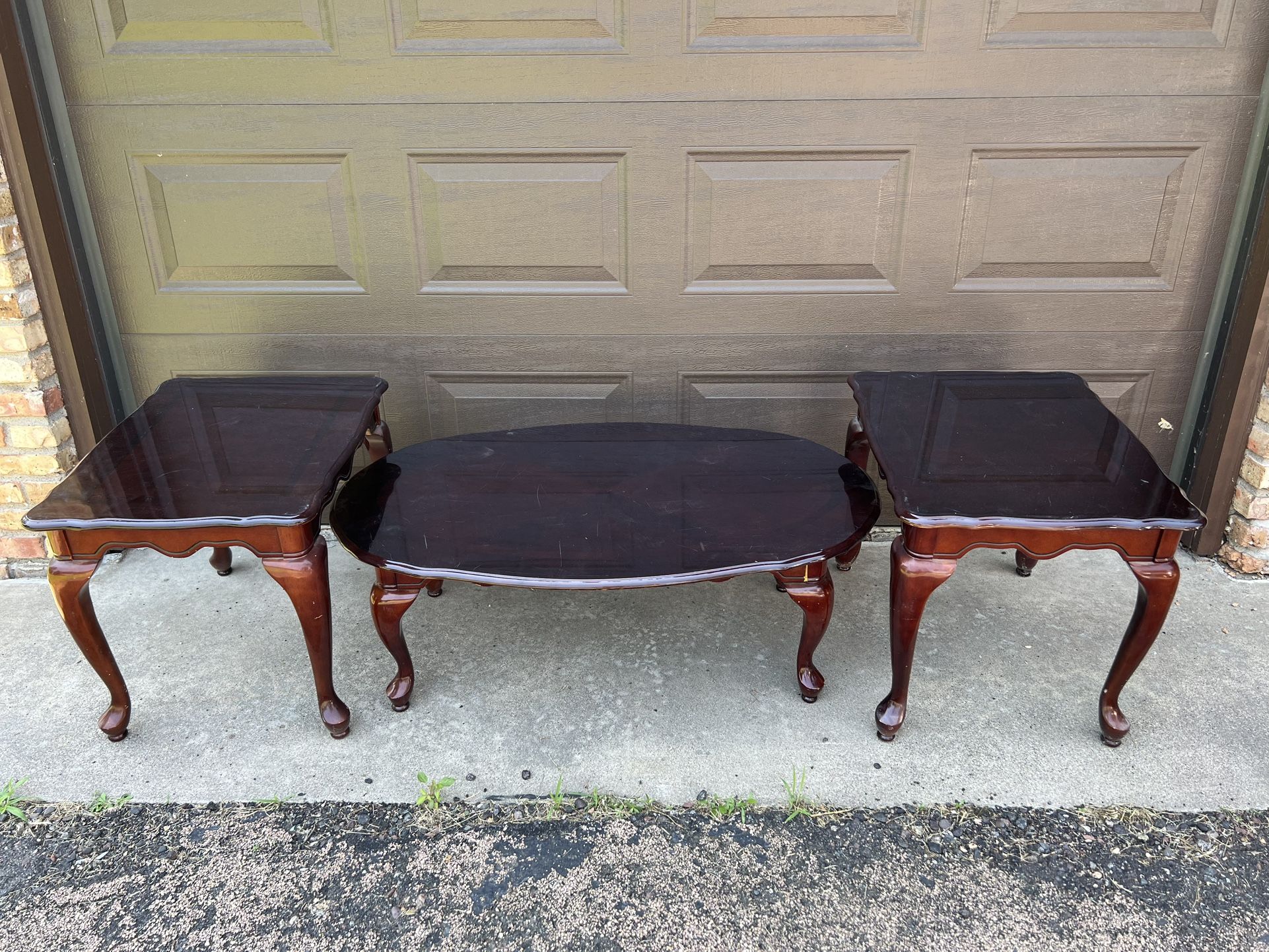 Coffee Table & End Table 3pc Set