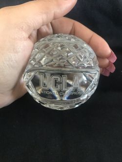 WATERFORD UCLA 1995 Champions Paperweight