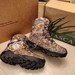 Camo 100% Waterproof Outdoor Boot, men's size 11