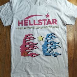 White Hellstar T Shirt 