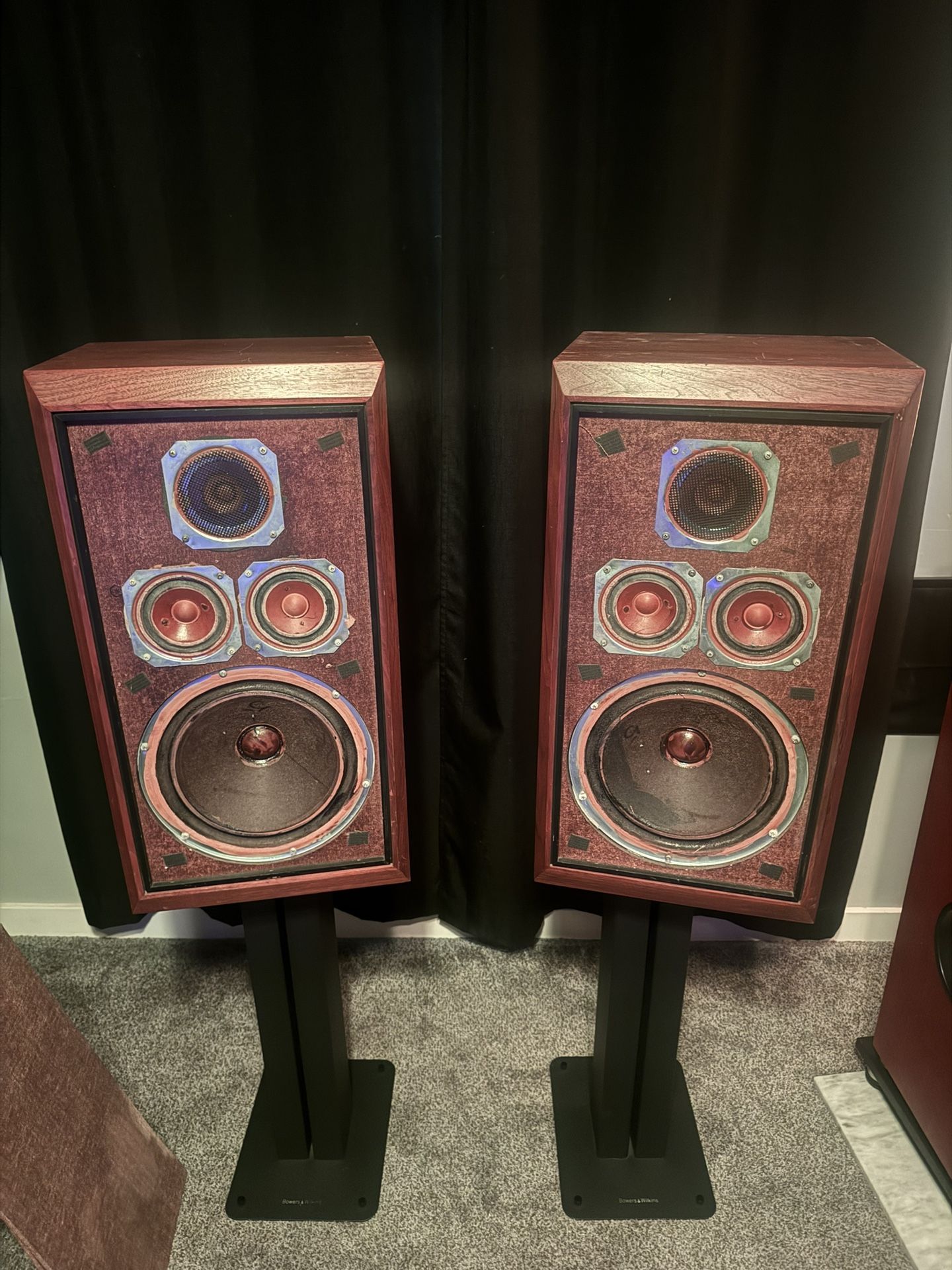 KLH Model 5 Speakers (original Vintage Version) Please Read