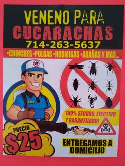 🥇 POLVO PARA CUCARACHAS