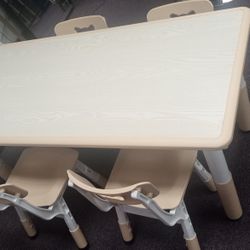 Kid Drawing Table Set