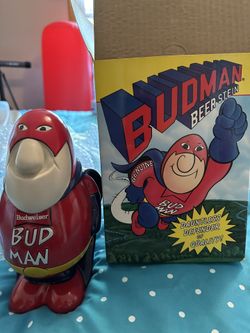 Bud Man Collectible Mug 1989