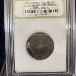 Pirate Era Spanish Bronze Nummis