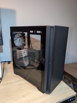 Montech AIR 100 ARGB Micro-ATX Tower with Four ARGB Fans Pre Installed
