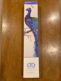 Brand New Large Peacock Diamond Painting 