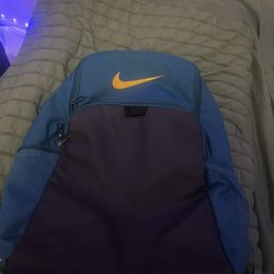 “Nike Blue & Black Backpack