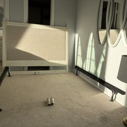 French Head Board & Queen Size Bed Frame