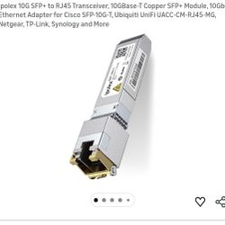 ipolex 10G SFP+ to RJ45 Transceiver