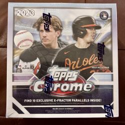2023 Topps Chrome Baseball Mega Box Brand New Sealed