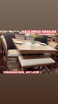 6pcs dining set