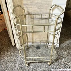 Brass Bar Cart