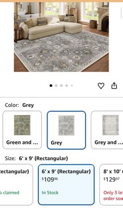 Washable Soft Rug