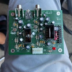 Lazer TRON Dual Audio Amp PCB V.01 Arcade Pcb Part 