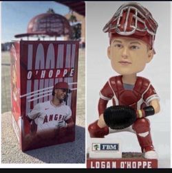 Logan O'Hoppe Los Angeles Angels Bobblehead SGA 8/22/25 New In Box 