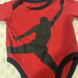 Jordan NB onesie