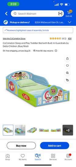 Cocomelon Toddler Bed New In Box 