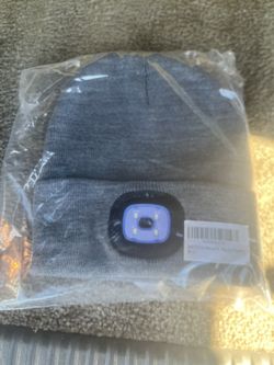 Beanie With Flashlight