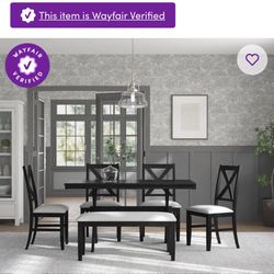 BRAND NEW  Shawn 6-person dining set 