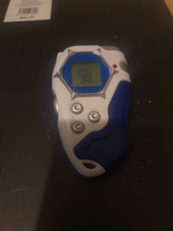 Digimon D-Tector Vintage Digivice 2002 Bandai White Blue US Version Tested