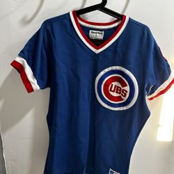 Vintage 80s Sand-knit Jersey Cubs Size 44