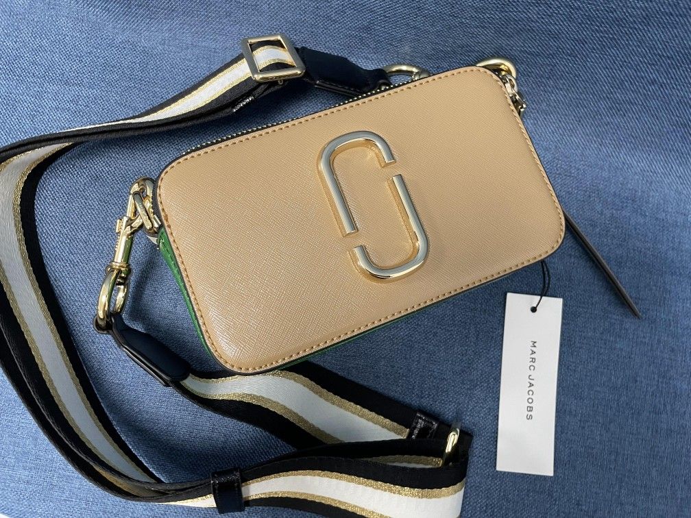 Marc Jacobs Snapshot Crossbody Bag Sandcastle Multi