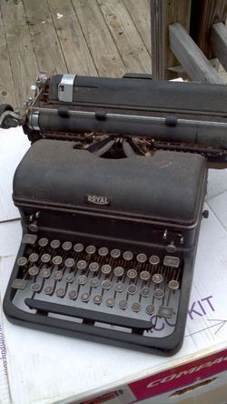 Vintage Royal typewriter