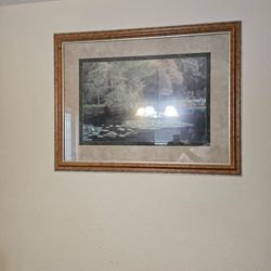 Reduced Swan On The Lake Wall Art