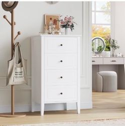 4  drawer dresser and tea chest of drawers with solid frame new
