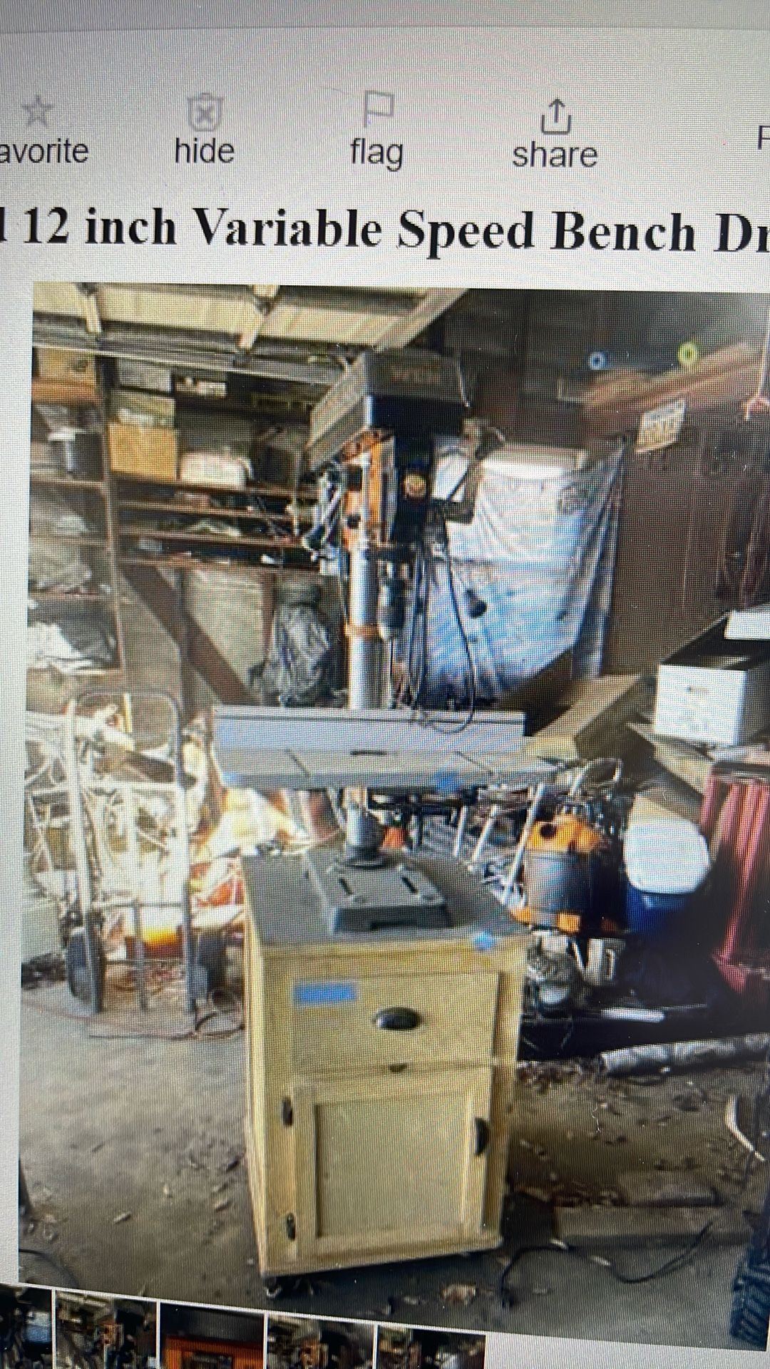 Wen brand 12 inch variable speed bench drill press $200 or best offer