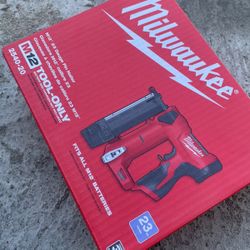 Milwaukee M12 12-Volt 23-Gauge 23g Lithium-Ion Cordless Pin Nailer (Tool-Only)  $149  New