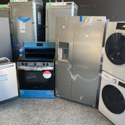 Kitchen Appliances Set And W/D Combo 
