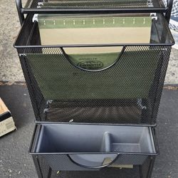 Portable 2 Drawer File Caninet