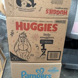 $15 Each Pampers Huggies Size 1 Diapers