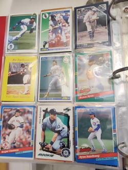 Baseball Card Lot Alex Rodriguez Rookie, Bo Jackson, Nolan, Canseco And More