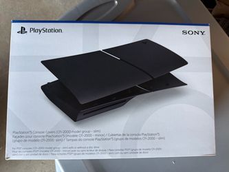 Sony PS5 SLIM Edition Console Cover - Midnight Black