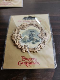 WDI Marc Davis Pirates Of The Caribbean Concept Art-Treasure Room Pirate (B)