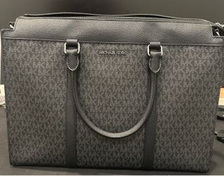 Michael Kors Cooper Black Briefcase
