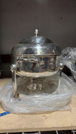 Round Stainless Steel Chafing Dish – Catering & Buffet (Bulk Available)