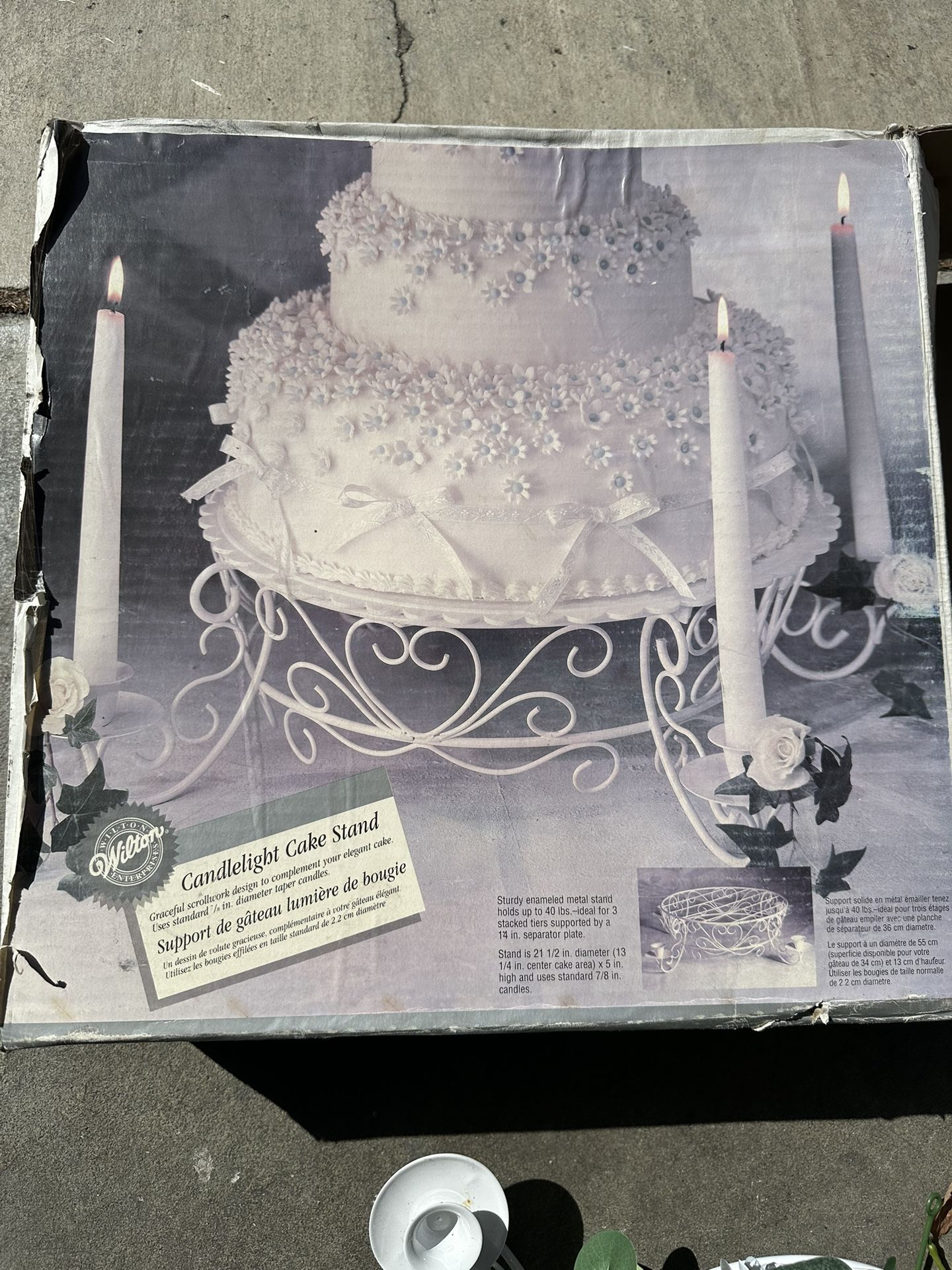 Candlelight Cake Stand